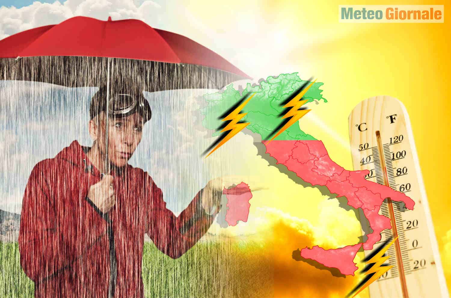Italia SPEZZATA dalla Primavera inclemente