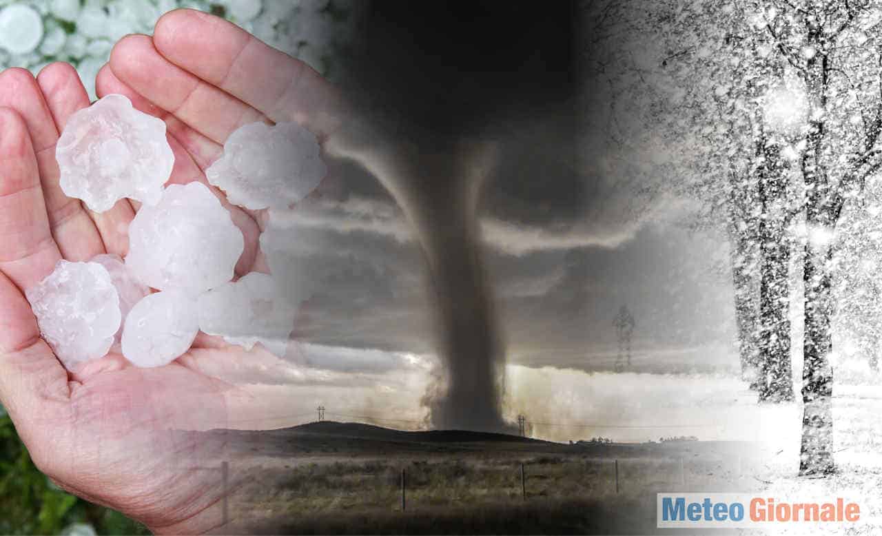 Meteo tempestoso di Primavera, è l'inizio