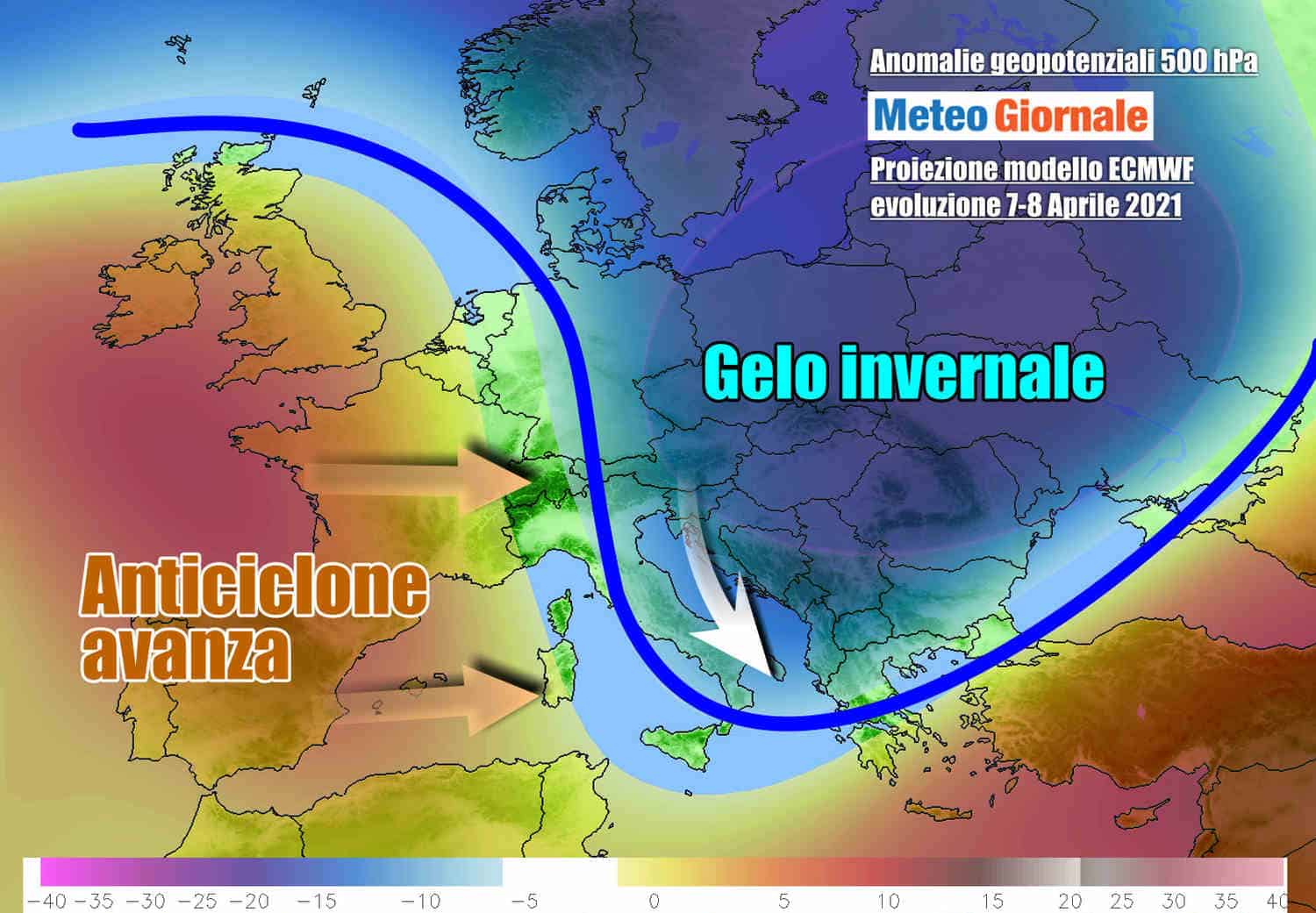 Meteo molto freddo. Ma non finisce qui. Cambia di nuovo tutto
