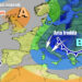 Evoluzione meteo seconda parte di settimana