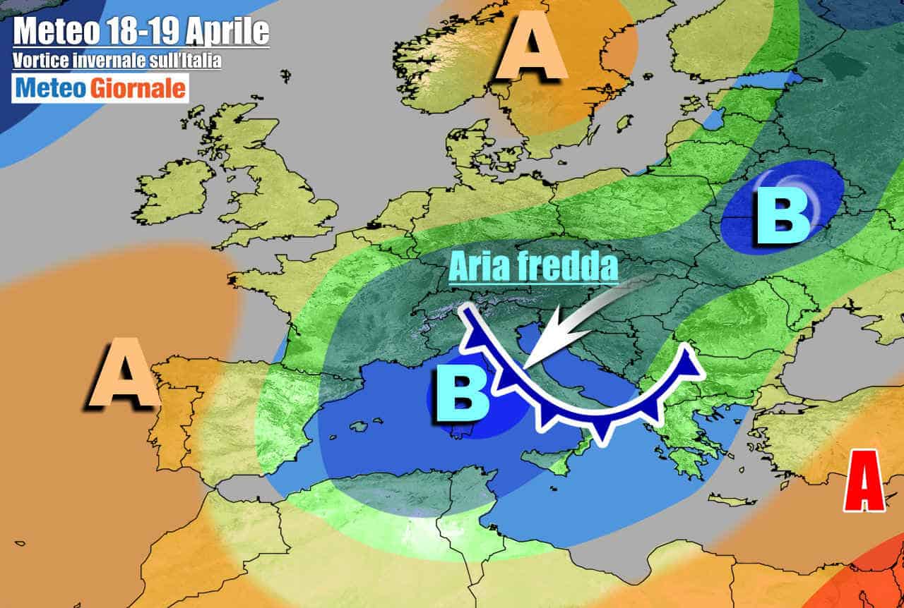 METEO Italia nel segno dell’Inverno, tra clima freddo e maltempo