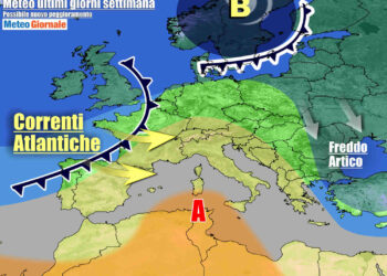 Anticiclone sull'Italia giovedì e venerdì, ma potrebbe poi seguire un peggioramento