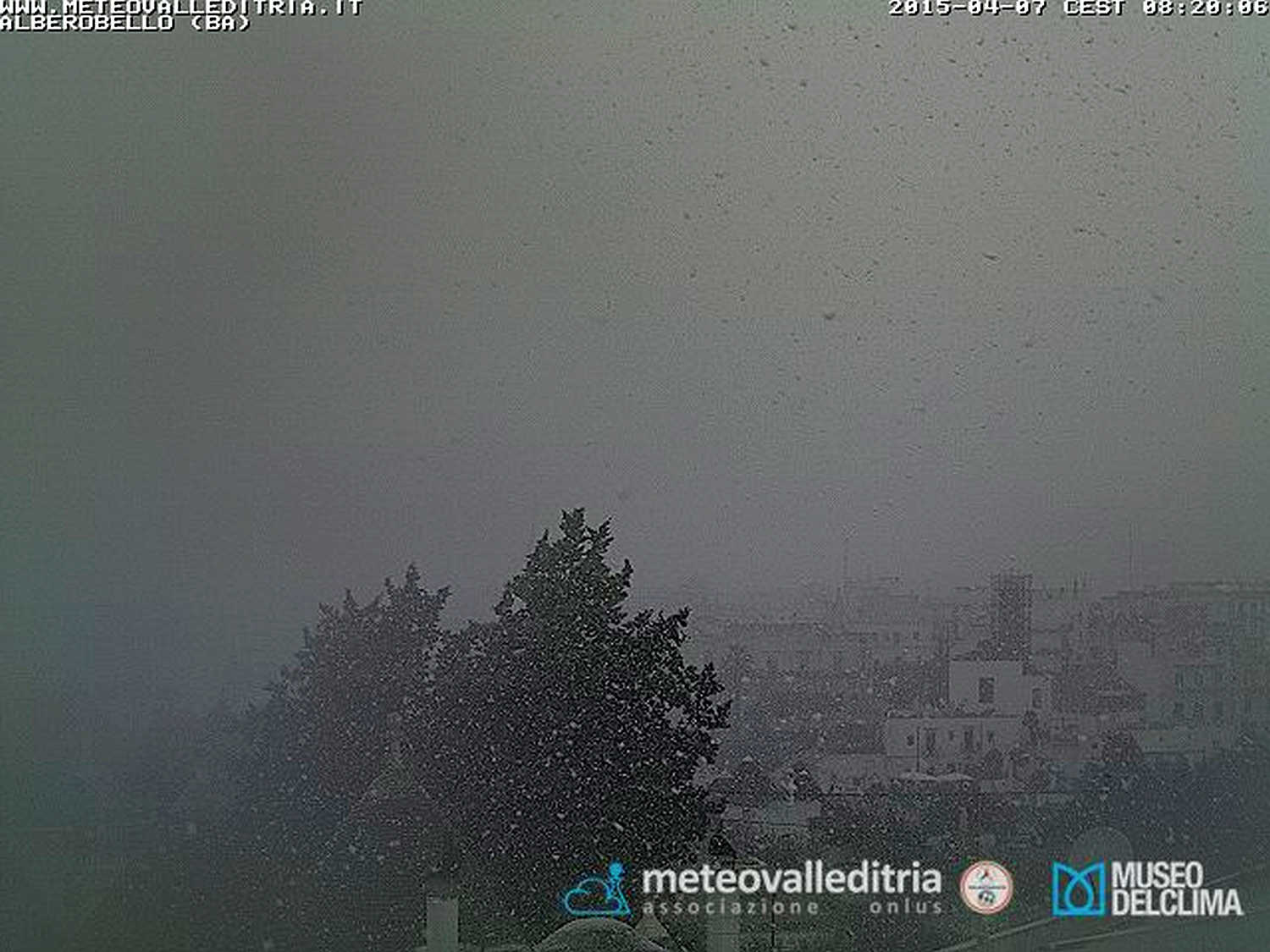 Aprile con grande freddo e NEVE a quote molto basse fin dopo Pasqua