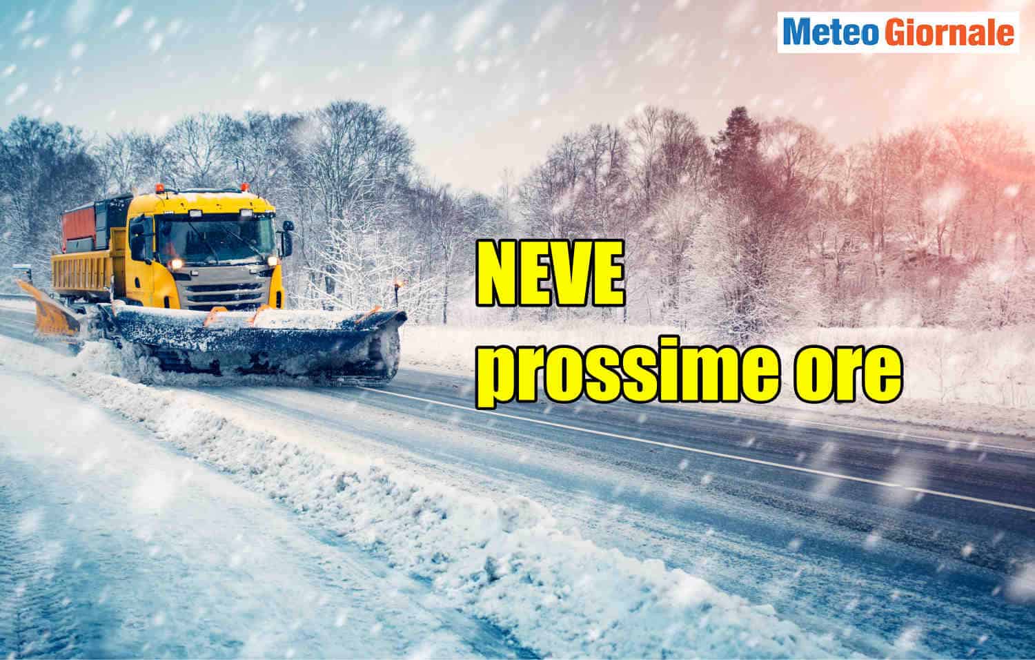 METEO, prossime ore il freddo dal Polo Nord. Nevicate anche in pianura e ghiaccio