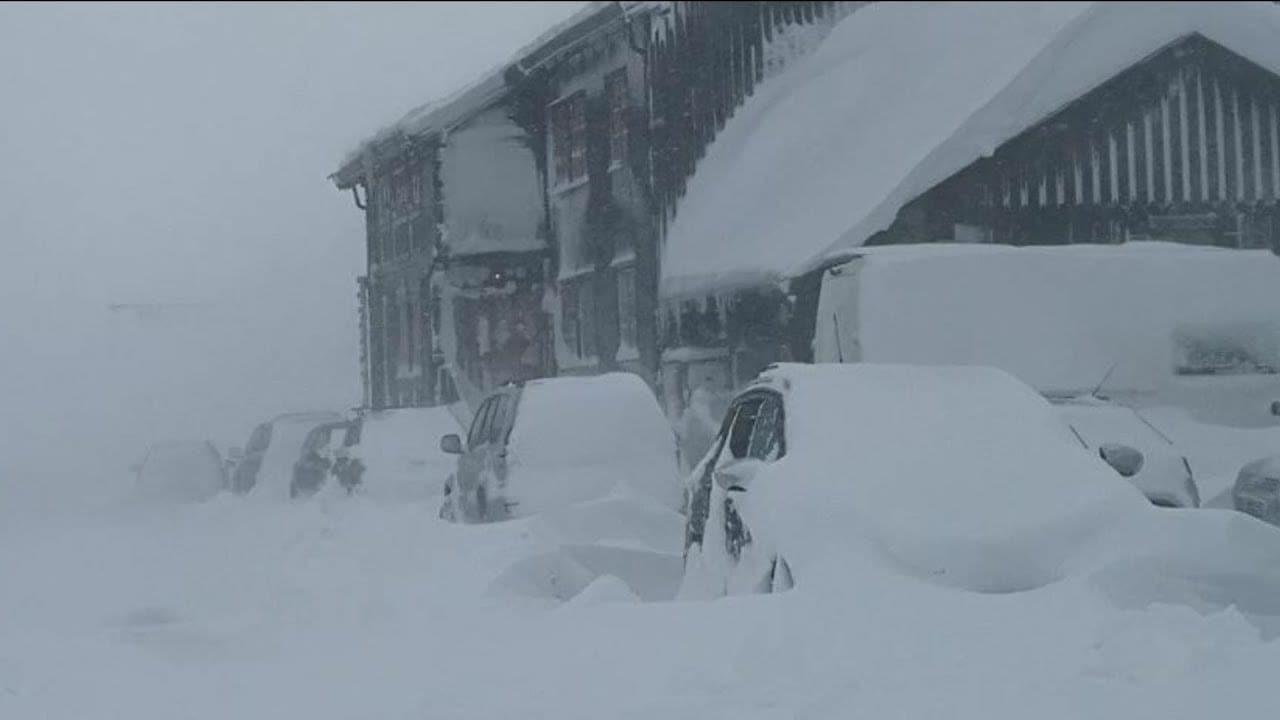 Tempeste di neve in varie città del Nord America. Video