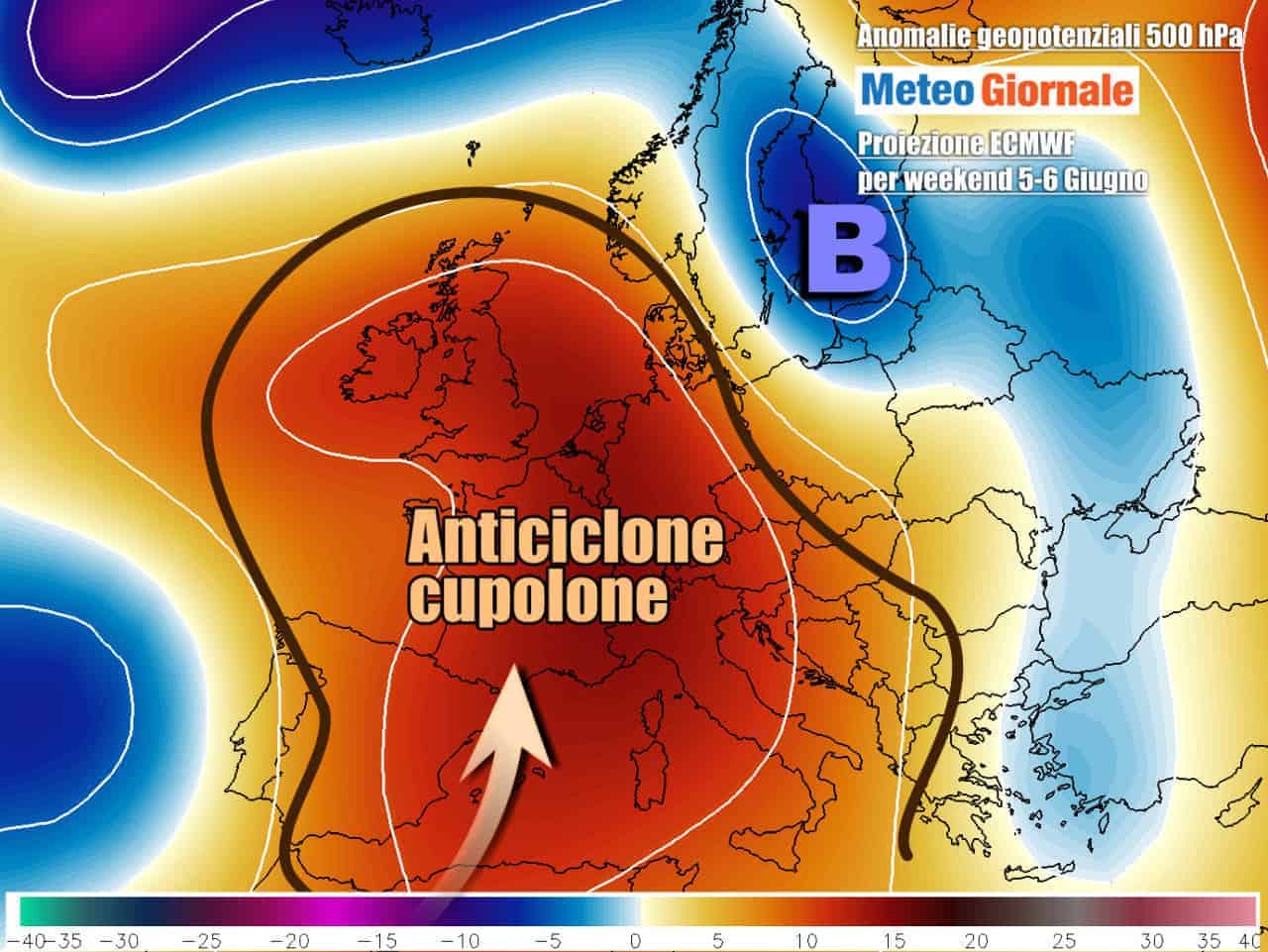 Saliscendi temperature, il VERO CALDO , ecco quando arriverà