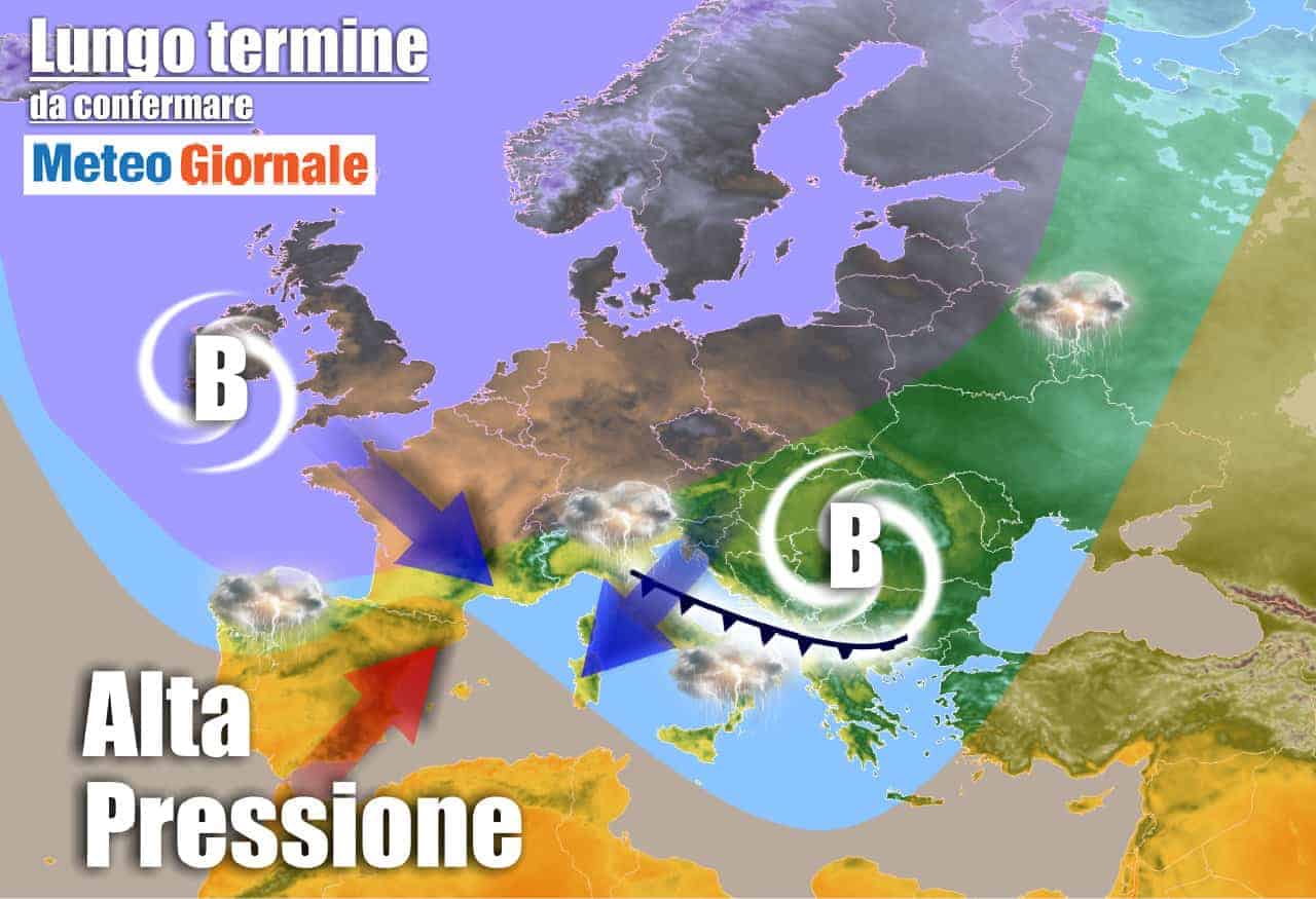 Meteo Italia all'11 Giugno: verso il gran CALDO e TEMPORALI più intensi