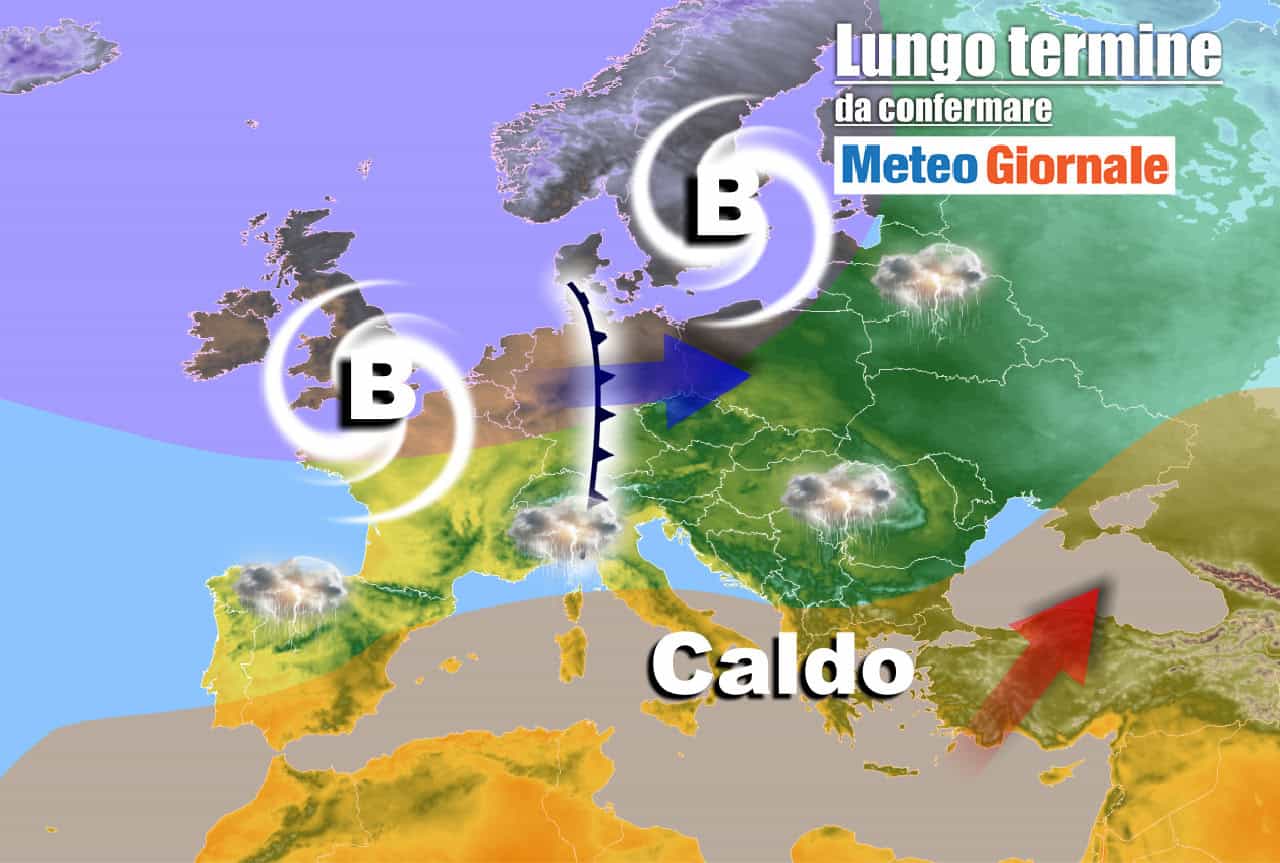 Meteo Italia al 25 maggio: l'Estate dovrà attendere