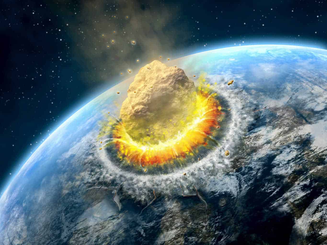 Impatto asteroide simulato verso l’Europa. Lo schianto non è stato evitato