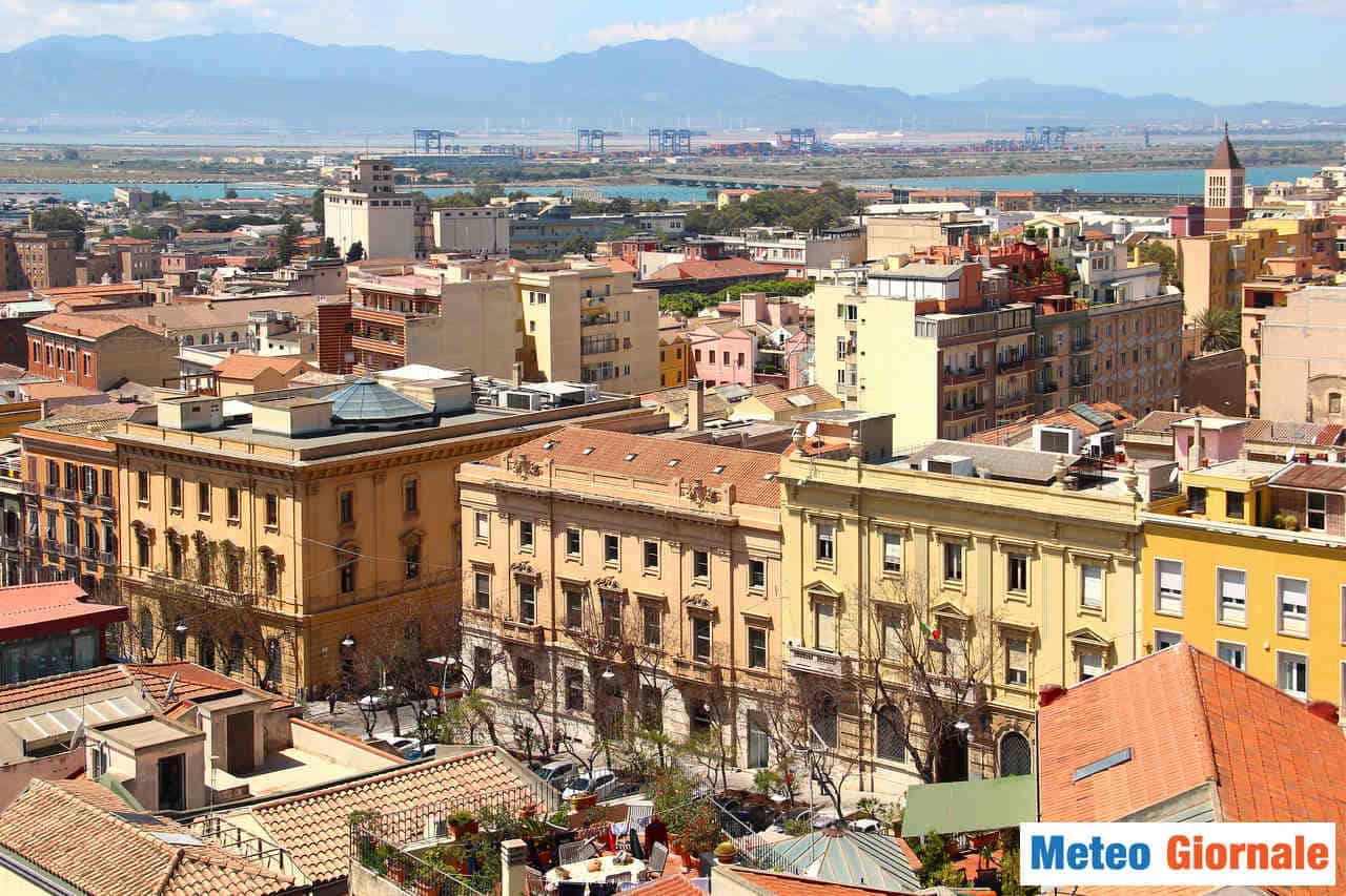 Meteo CAGLIARI: temperature forte aumento in aumento nel fine settimana