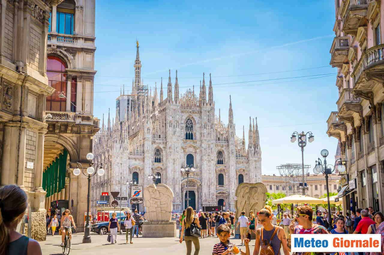 Meteo Milano, due giorni di variabilità poi diffuso maltempo è calo della temperatura
