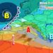 Evoluzione verso il weekend, con avanzata dell'anticiclone verso l'Italia e successive nuove insidie perturbate atlantiche
