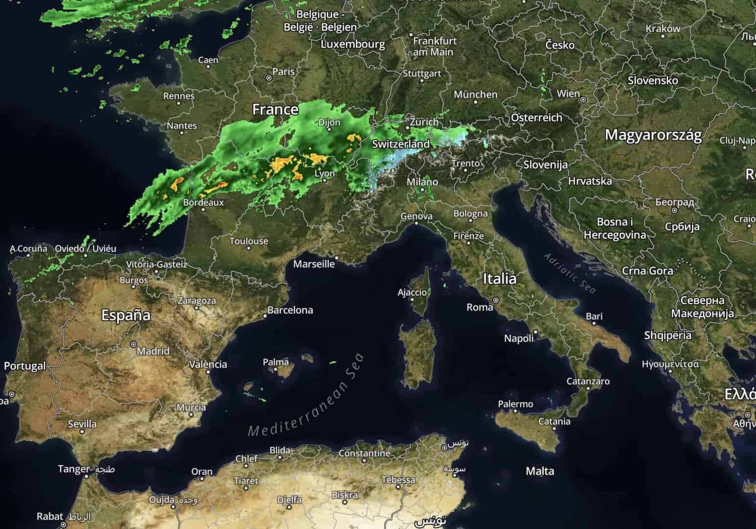 radar meteo 21 05 2021