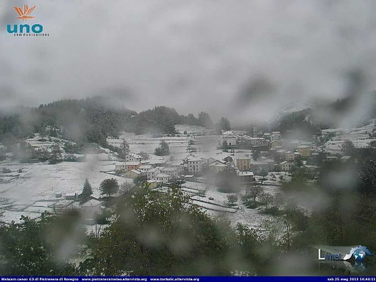 Meteo fine Maggio e NEVE che sfonda a bassa quota. E’ accaduto più volte