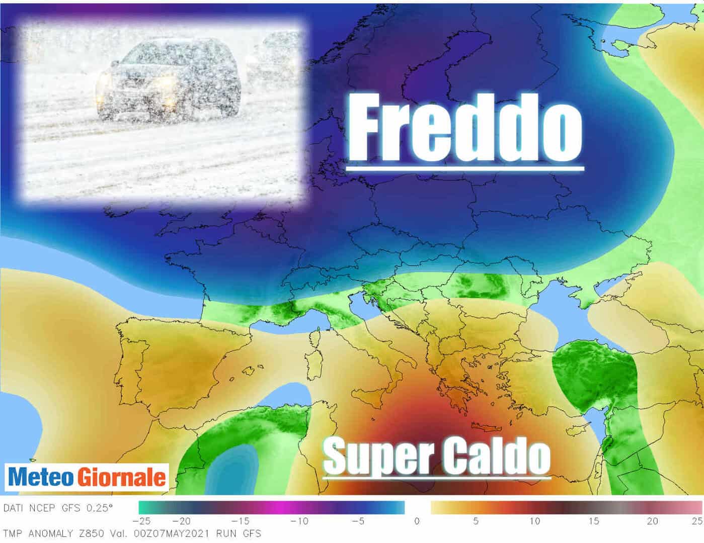 Europa, estremi meteo fuori controllo. Cambiamenti climatici eccezionali
