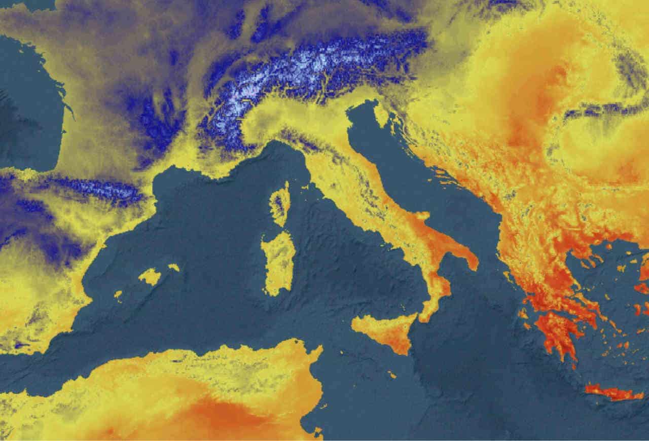 ITALIA, temperature minime di questa notte
