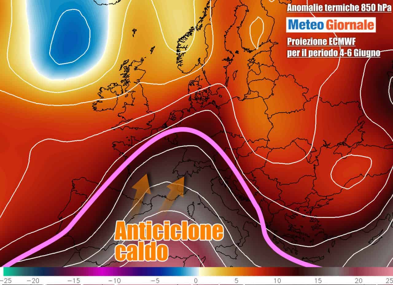 METEO: il primo Caldo ROVENTE dall'Africa arriverà d'improvviso fino +38°C