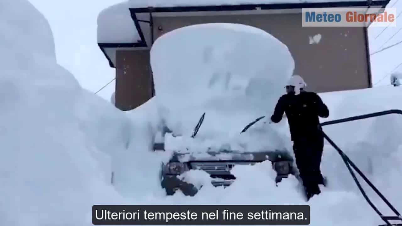 Vortice Polare, in Giappone nuove tempeste di neve