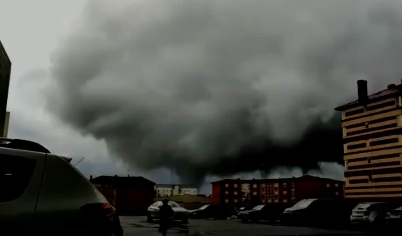 Gigantesco Tornado in Spagna. Video meteo eloquente