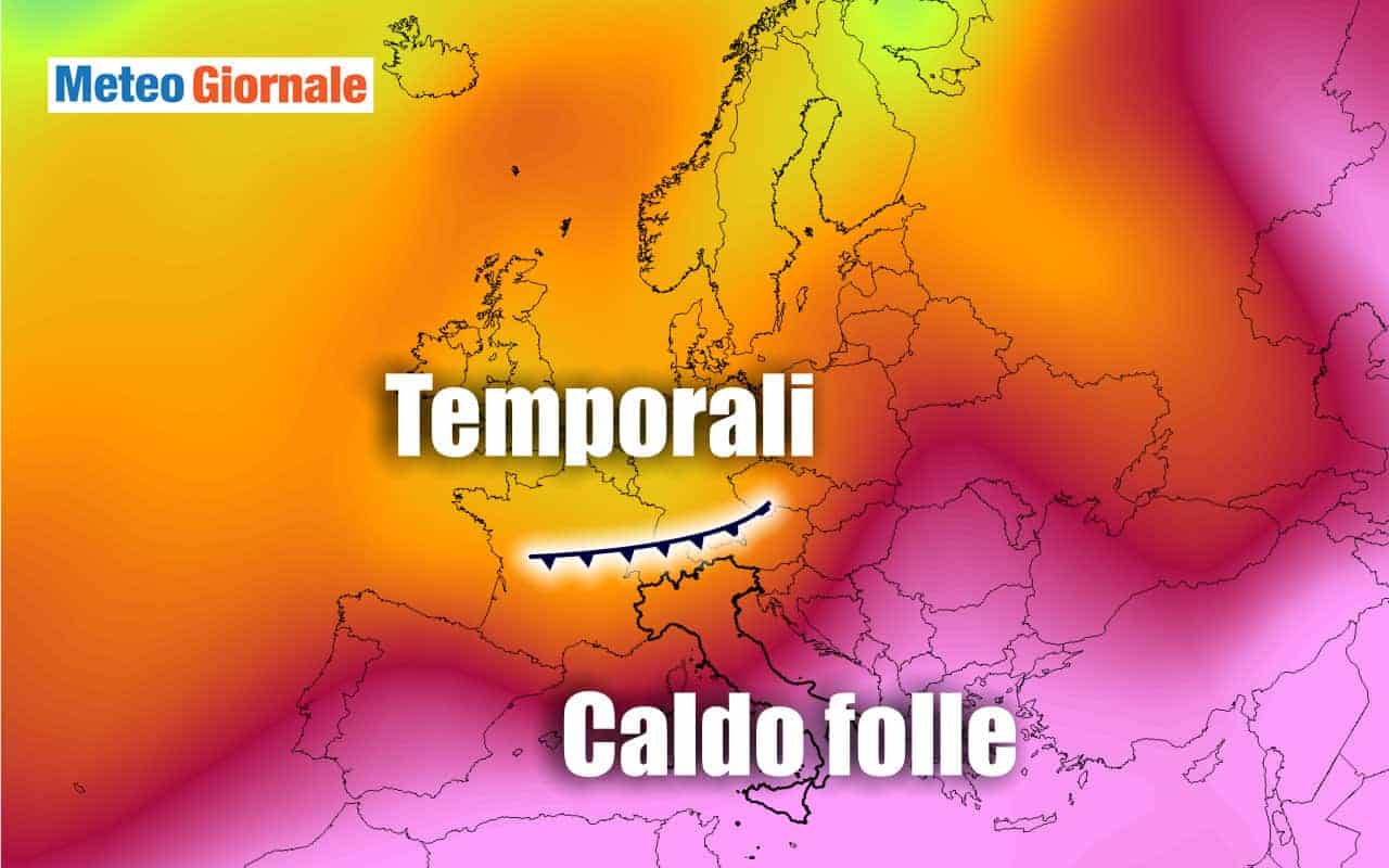 Meteo settimanale: nuova intensificazione del CALDO africano
