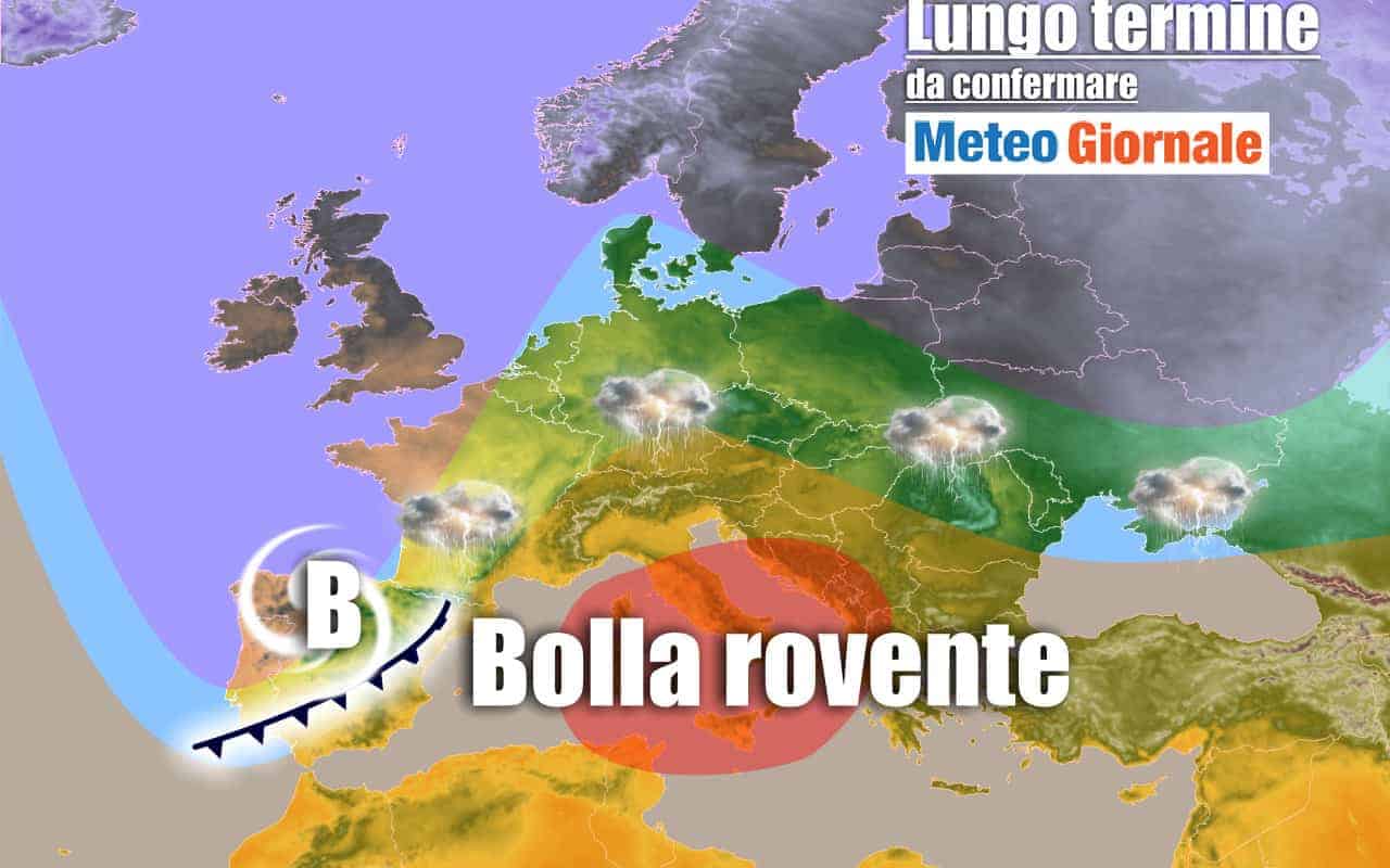 METEO Italia al 29 giugno: forte, insistente ondata di CALDO