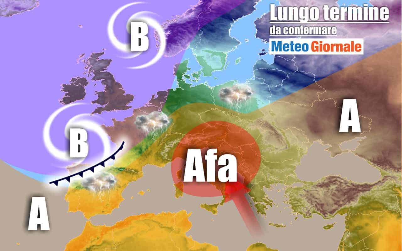 METEO Italia all'8 Luglio: la CALURA africana continuerà