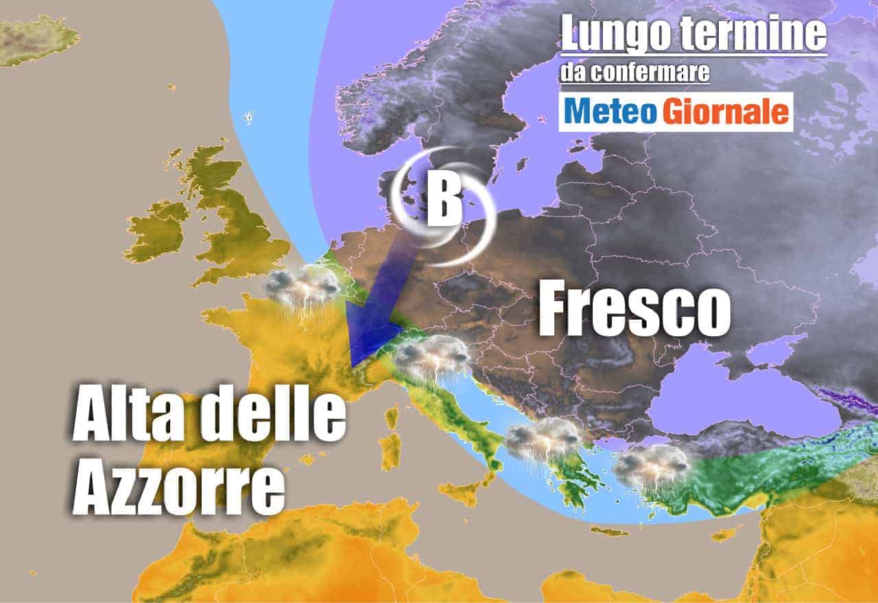 Meteo Italia al 21 giugno: ANTICICLONE d'Estate