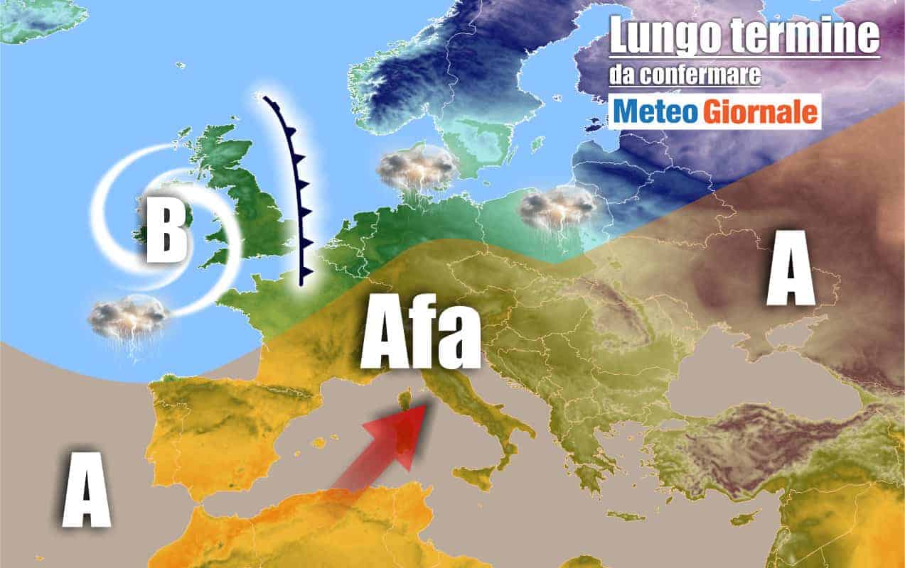 Meteo Italia al 5 luglio: ANTICICLONE africano senza tregua