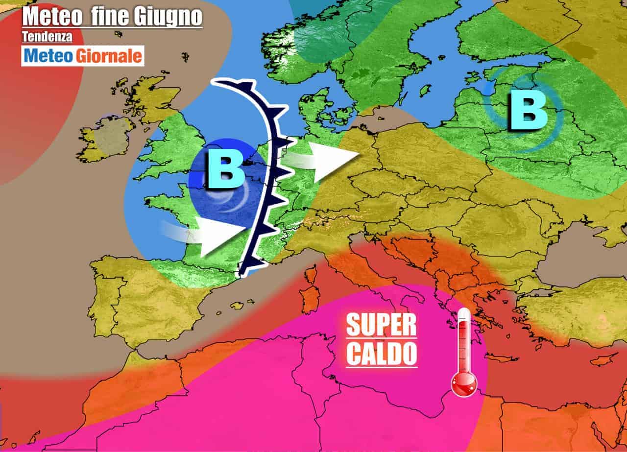 METEO ITALIA 7 Giorni. Ritorno del GRAN CALDO, con punte oltre i 40 GRADI