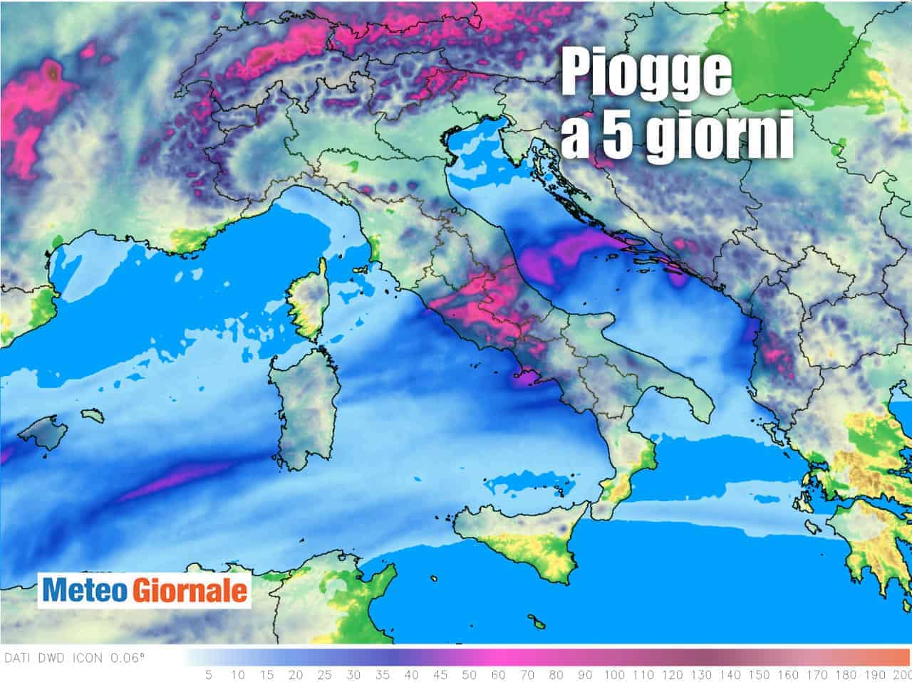 Peggioramento meteo in vista: giugno non parte al meglio