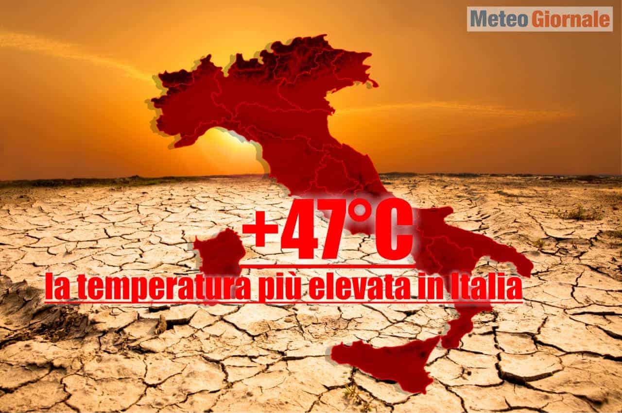 Temperature, previsioni meteo di CALDO ATROCE, sino 45-47°C in Sicilia