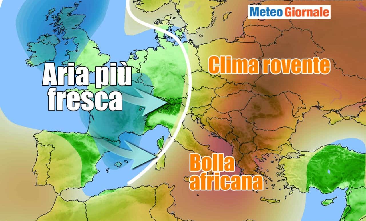 Imminente REFRIGERIO, si attenua il CALDO. Ma tornerà il CALDISSIMO stop canicola 1 e1624693785444 - Imminente REFRIGERIO, si attenua il CALDO. Ma tornerà il CALDISSIMO