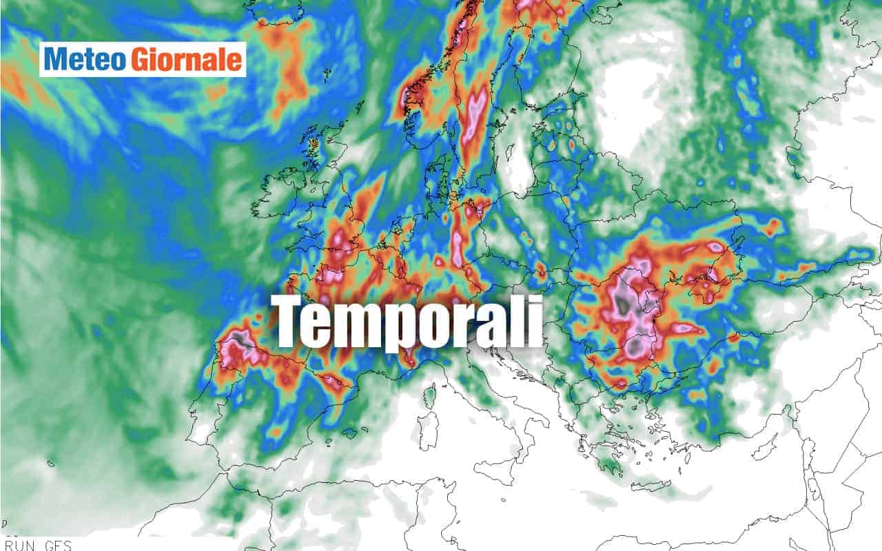 Meteo d'Africa, ma da domenica TEMPORALI al Nord