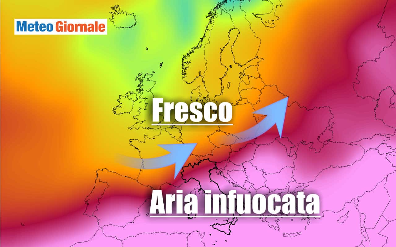 Il CALDO previsto è una follia meteo