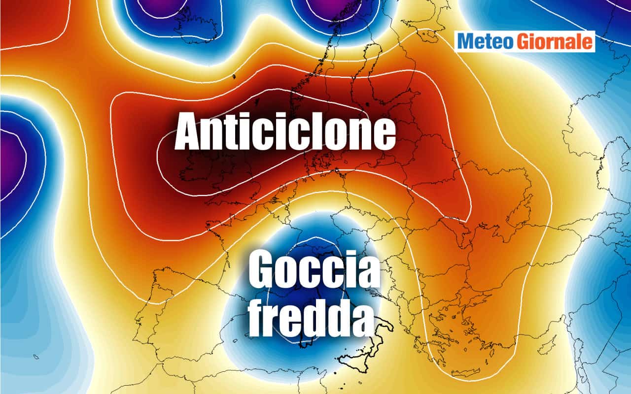 Che FREDDO! E' un clamoroso capitombolo METEO
