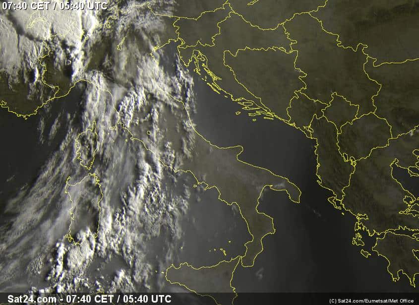 Siamo in Allerta Meteo della Protezione Civile