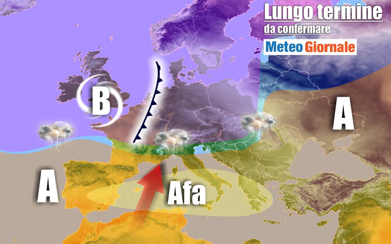 METEO Italia al 3 agosto: insidie nell'estate AFRICANA