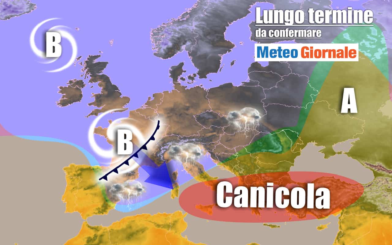 METEO Italia al 6 agosto: novità RINFRESCANTI in vista