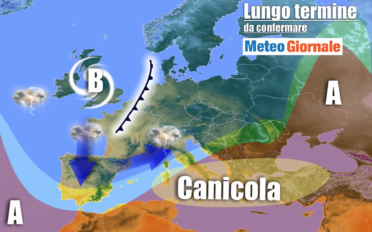 METEO Italia al 10 agosto: continua l'Estate ROVENTE africana