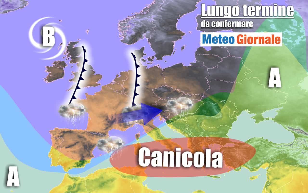 METEO Italia al 15 agosto: ancora CALDO esagerato, non al Nord