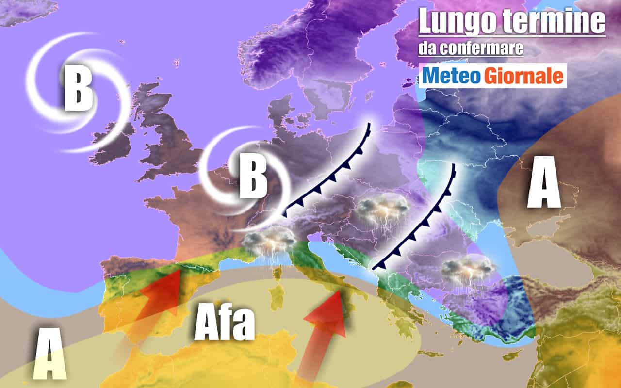 METEO al 17 Luglio: CALDO, la canicola persistente, con novità