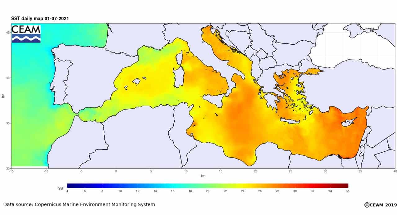 Mediterraneo sta diventando CALDISSIMO, rischio di estate da METEO ESTREMO