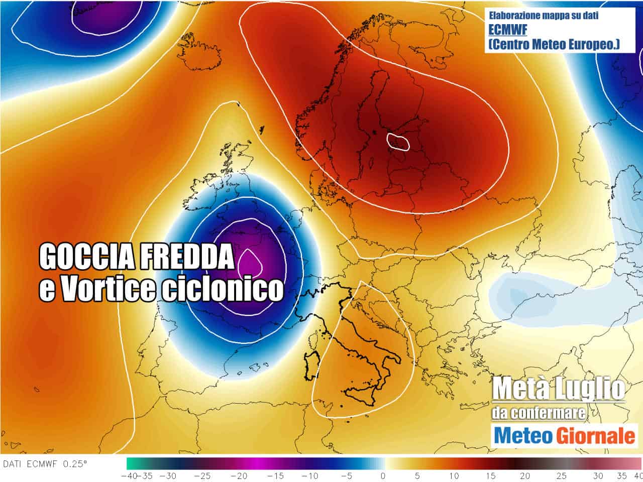 Nocciolo Freddo strappa il meteo estivo africano