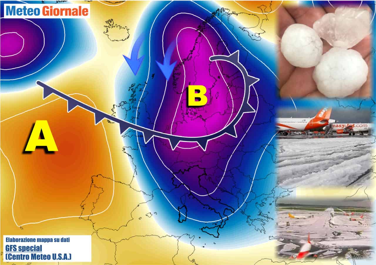 STOP ulteriore dell’Estate. Meteo tra Artico e Sahara. Obiettivo Italia
