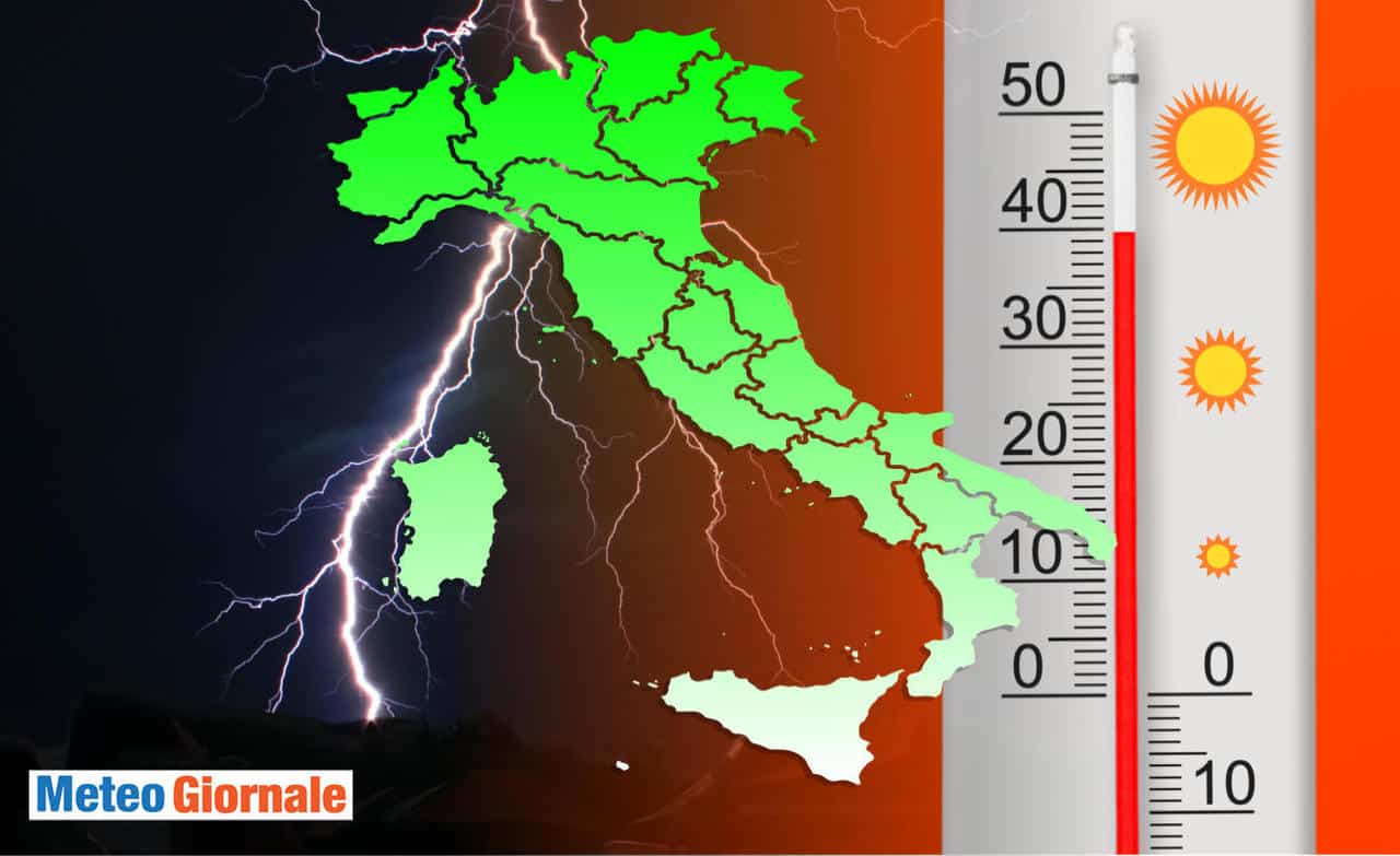 Temperature oltre i 40°C. Meteo che è divenuto normale. Caldo estremo tornerà subito cattivissimo