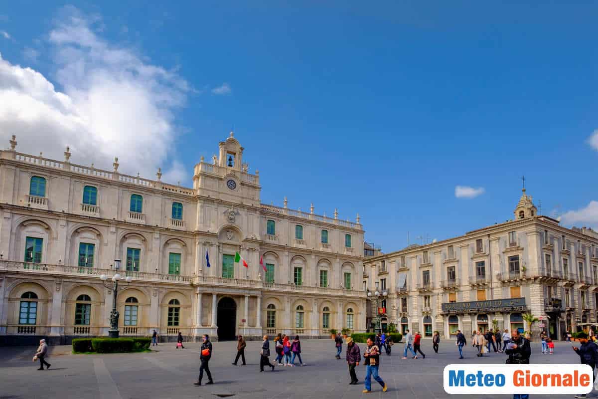 Previsione meteo per Catania: arriva un’ondata di calore asfissiante