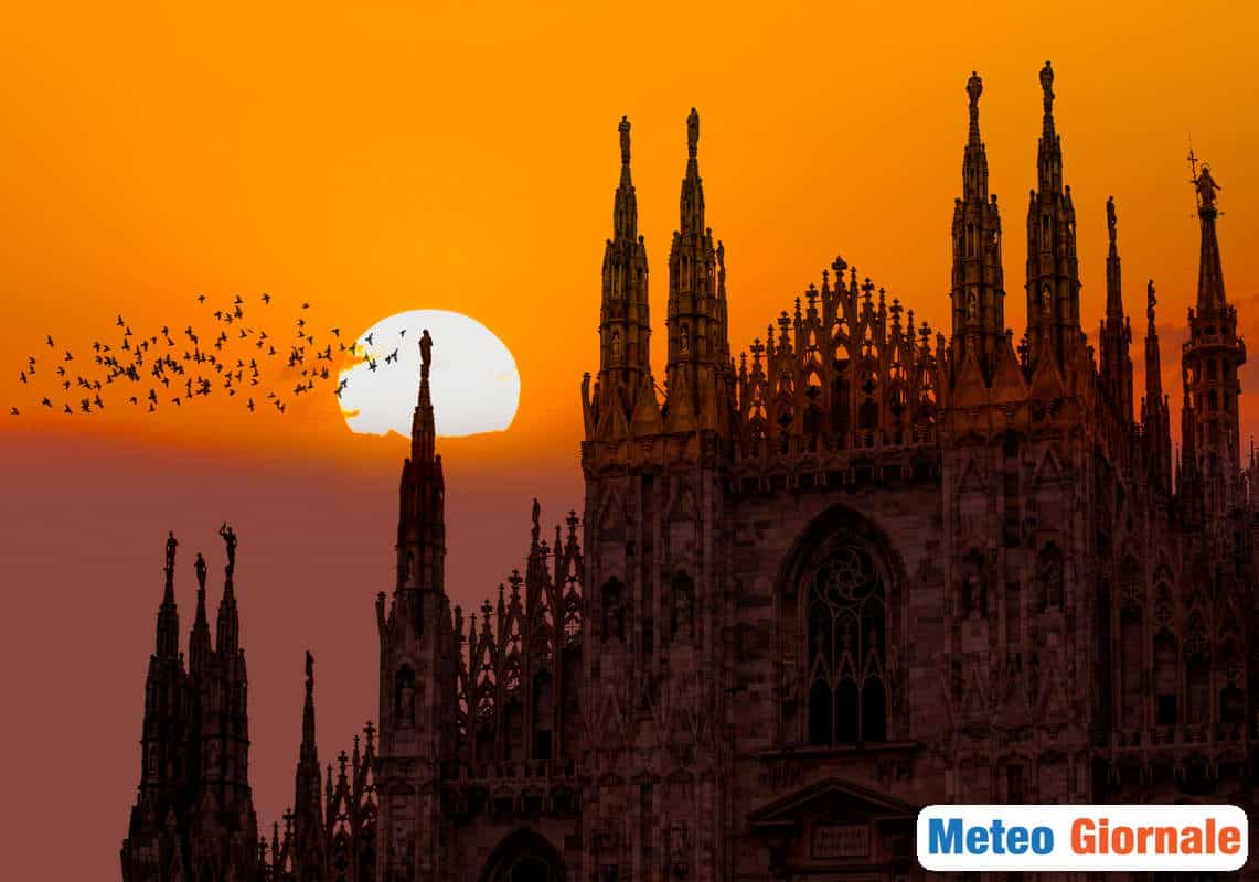 Meteo MILANO: fortissimo aumento della temperatura e temporali tropicali