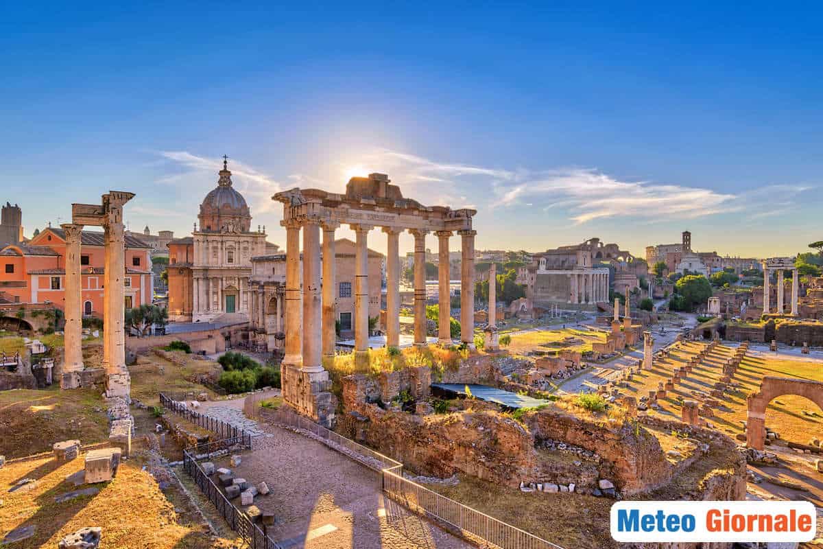 Meteo ROMA: caldo subito molto afoso. Qualche temporale