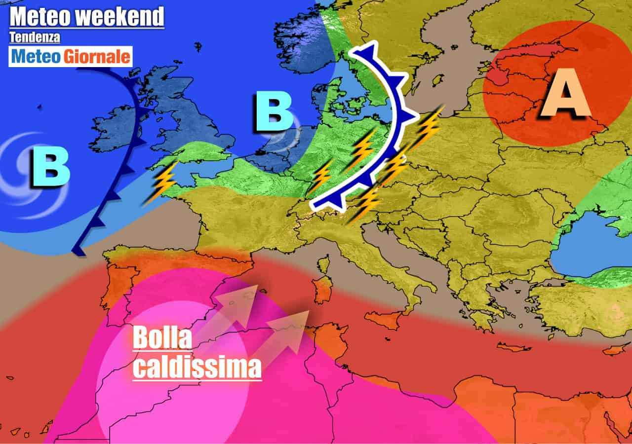 METEO ITALIA 7 Giorni. Colpo di coda dell’Africano prima di un FORTE BREAK