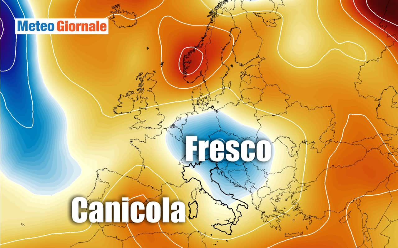 Finalmente RINFRESCA, è confermato. Ma niente illusioni meteo